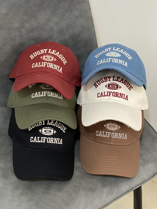 Gorra de béisbol con bordado de la liga de rugby-1